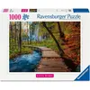 Image de Ravensburger Chemin boisé d'automne (1000 pièces)