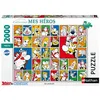 Image de Nathan - Puzzle 2000 pieces - Les portraits / Astérix -des 14 ans - Puzzle de qualité supérieure - Collection Mes Héros - 12001820