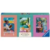 Image de Mini puzzles 3 x 100 pièces Ravensburger Voyage du chien avec chevalet