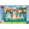 Image de Puzzle Cadre 15 pièces : Bluey et sa famille