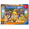 Image de Puzzles 2 x 12 pièces Ravensburger L’équipe en action Rubben