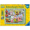 Image de Ravensburger Kinderpuzzle 200 XXL Teile - Spongebob - Neue Abenteuer in Bikini Bottom (200 pièces)