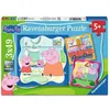 Image de Puzzle 3x49 pieces La famille d abord Peppa Pig