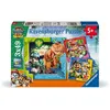 Image de Set 3 puzzles x 49 pièces Ravensburger Paw Patrol Pat'Patrouille Pattes, Griffes et Rugissements ! Le film Mission Dino