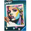 Image de Ravensburger CreArt, Malen nach Zahlen Adults Trend - Farbenfrohe Frau