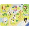 Image de Mon Premier Puzzle Progressif en bois 8 pièces Alpexe En route vers le Zoo