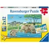 Image de Ravensburger Les enfants des animaux du monde entier (12 pièces)