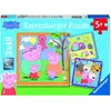 Image de Ravensburger La famille et les amis de Peppa (49 pièces)
