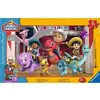 Image de Puzzle cadre 15 pièces : Dino Ranch : En route avec les Dino Rangers ! Ravensburger