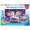 Image de Puzzles 2x24 p - licorne et pegase
