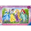 Image de Puzzle cadre 15 pièces Ravensburger La promenade des princesses Disney Princesses