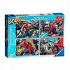 Image de Spiderman Pack 4 Puzzles de 100 Pièces - 127270