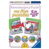 Image de Puzzle 2 Pièces : 9 Puzzles - Les véhicules, Ravensburger