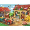 Image de Puzzles 2 x 12 pièces Ravensburger Le travail à la ferme