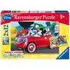 Image de Ravensburger Puzzles 2x12 p - Mickey, Minnie et leurs amis / Disney (12 pièces)