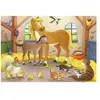 Image de Puzzle 12 Pièces : 2 Puzzles - Familles d'Animaux de la ferme, Ravensburger