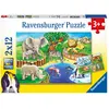 Image de Ravensburger Les animaux au zoo (12 pièces)