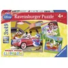Image de Puzzles 3 x 49 pièces Ravensburger Tout le monde aime Mickey Disney