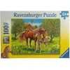 Image de Ravensburger La chance du cheval dans la prairie (100 pièces)