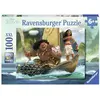 Image de Puzzle 100 pièces XXL Ravensburger Vaiana et Maui Disney