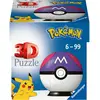 Image de Ravensburger 3D Puzzle 11564 - Puzzle Ball Pokémon Pokéballs - Balle de Maître - (EN) Master Ball - 54 (54 pièces)