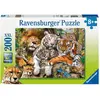 Image de Ravensburger Câliner un prédateur félin (200 pièces)