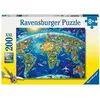 Image de Ravensburger World Monuments - Carte XXL - Puzzle de 200 pièces