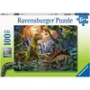 Image de Ravensburger Puzzle Oasis of Dinosaurs (100 pièces)