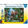 Image de Ravensburger Les éléphants dans la jungle (150 pièces)