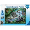 Image de Puzzle XXL Ravensburger Les animaux de la jungle 100 pièces