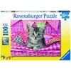 Image de Ravensburger Puzzle Chatons mignons 100 pcs. XXL, 49x36 cm, dès 6 ans (100 pièces)