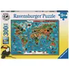 Image de Ravensburger Puzzle Animaux à travers le monde (300 pièces)