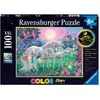 Image de Ravensburger Starline : Licornes au clair de lune (100 pièces)