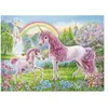 Image de Puzzle 100 Pièces : Coloring Booklet - Licornes Magiquess, Ravensburger