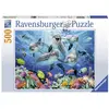 Image de Puzzle 500 pièces Ravensburger Dauphins sur le récif de corail