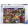 Image de Puzzle 2000 Pièces Le monde des livres Ravensburger
