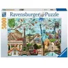 Image de Ravensburger - Puzzle 5000 p - Carte postale des monuments - A partir de 14 ans
