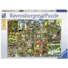 Image de Puzzle 5000 pièces Ravensburger Ville bizarre Colin Thompson