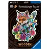 Image de Puzzle en bois 150 pièces Ravensburger Renard coloré