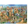 Image de Puzzle Ravensburger - Monuments du monde, 1000 pièces