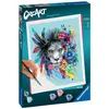 Image de Peinture Ravensburger CreArt Grand Colorful Lion
