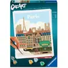 Image de Ravensburger CreArt - Peinture par numéros 23687 - Colorful Paris - dès 12 ans