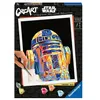 Image de CreArt R2D2 Star wars - 24x30cm Peinture par numero