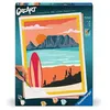 Image de CreArt - 30x40 cm Peinture par numeros Sunset