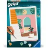 Image de Ravensburger CreArt - Peinture par numéros 25524 - Mode vacances - à partir de 12 ans pour les débutants