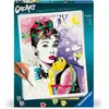 Image de Ravensburger CreArt - Peinture par numéros 25526 - ART Collection : Audrey Hepburn - dès 14 ans