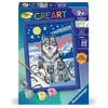 Image de CreArt Kids 13x18cm : Famille de loups