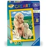 Image de CreArt Kids 18x24cm Amour maternel, Kit de peinture par numéros Numéro d'Art, Des 7 ans, 25827, Ravensburger