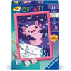 Image de Peinture au numéro Ravensburger - CreArt - Petit Axolotl - 14 x 19 cm