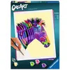 Image de Peinture au numéro Ravensburger Creart Format Grand Zèbre
